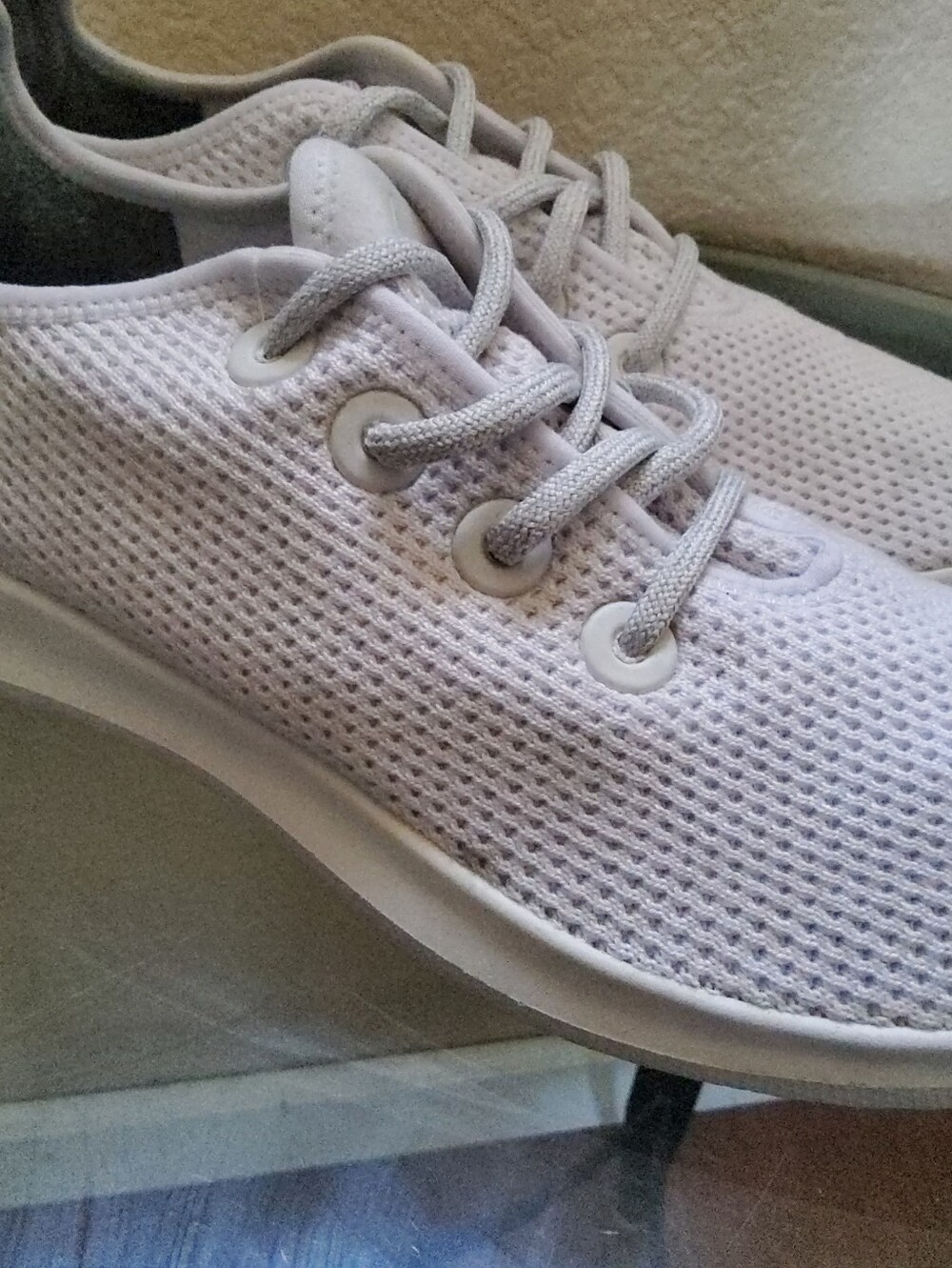 Allbirds Men's Tree Runners White Sneakers - 10 - Picture 7 of 13